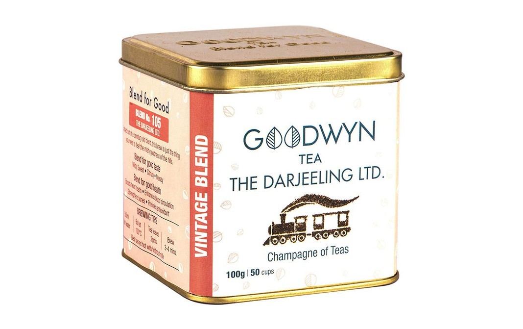 Goodwyn Tea The Darjeeling Ltd Vintage Blend   Tin  100 grams